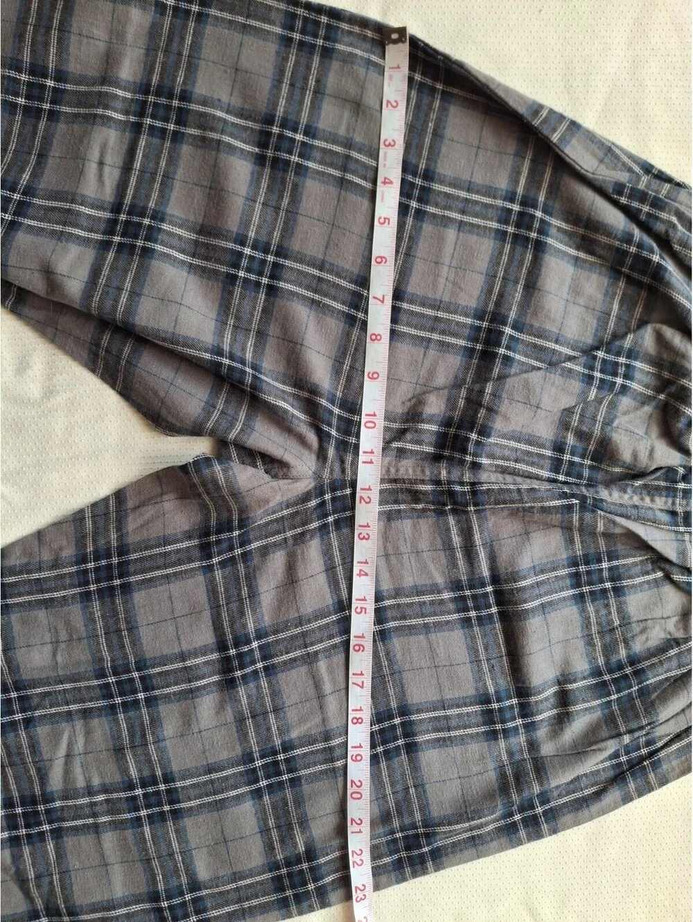 NWT High Sierra Mens Vintage Pajama Set M 100% Cotton Plaid Shirt Pants Sleepw
